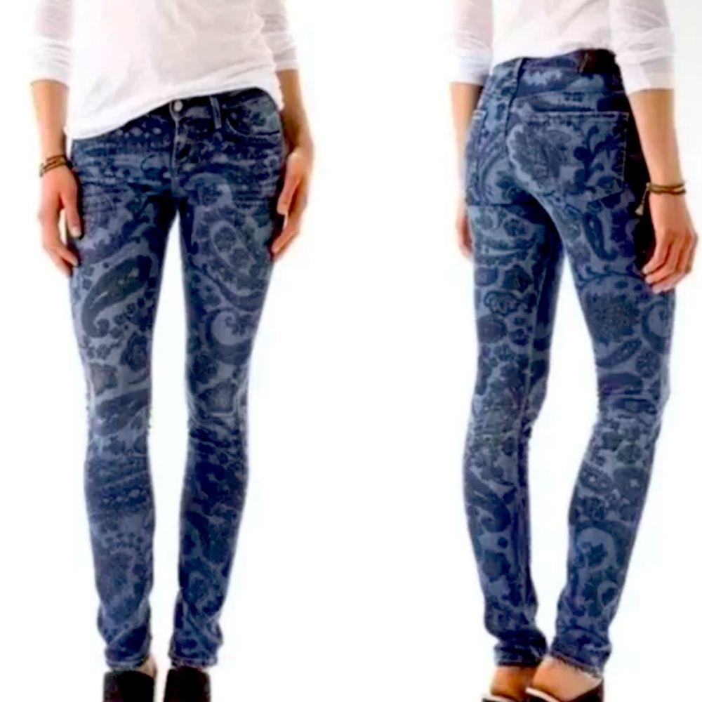 Citizens of humanity sz 29 Y2K paisley premium denim like NEW so Amazing on!!